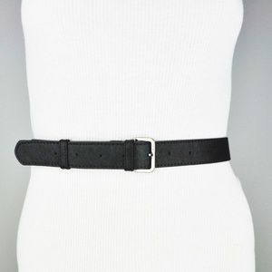 Black Leather Belt